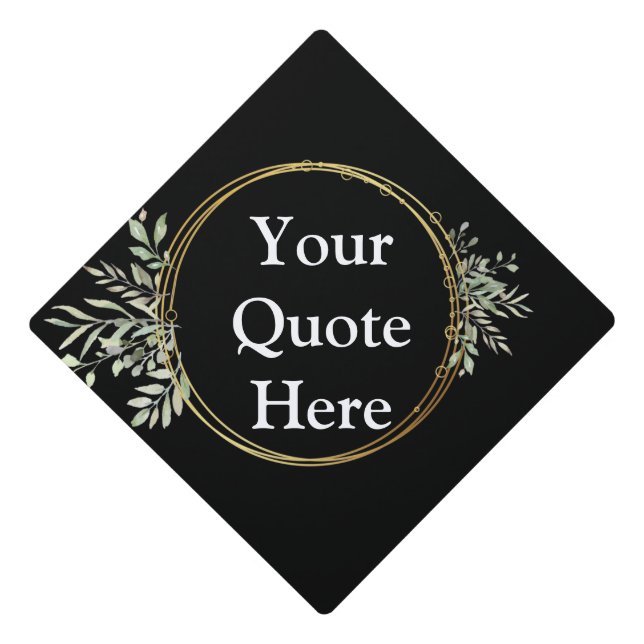 Custom Class Year Graduation Graduation Cap Topper (Front)