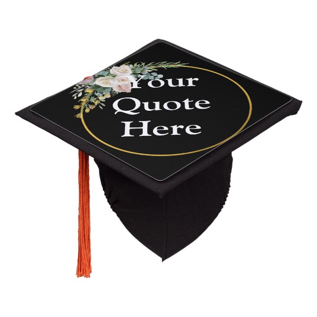 Custom Class Year Graduation Graduation Cap Topper (Angled)