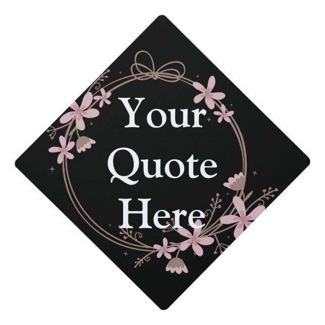 Custom Class Year Graduation Graduation Cap Topper (Front)