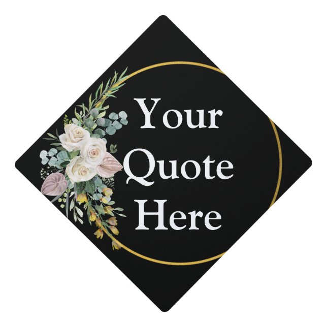 Custom Class Year Graduation Graduation Cap Topper (Front)