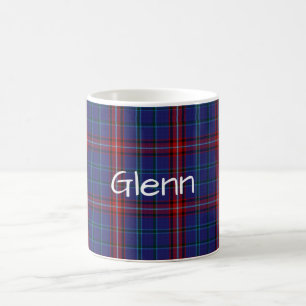 Custom Classic Clan Glenn Tartan Plaid Mug
