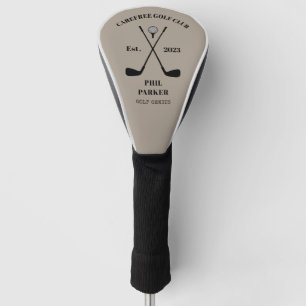 Custom Classic Golf Club Name Head Cover