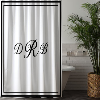 Custom Classic Monogram Calligraphy Initial Name