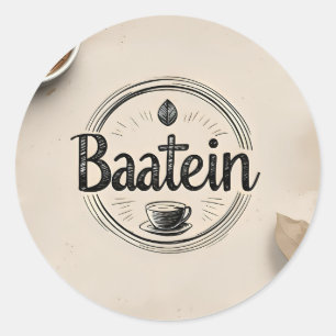 Custom Classic Round Stickers, Format: Sheet of St Classic Round Sticker