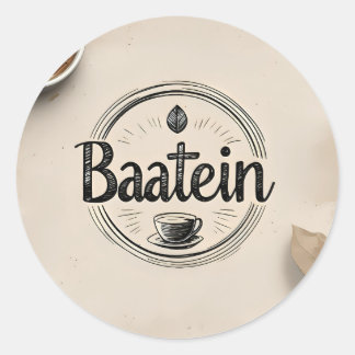 Custom Classic Round Stickers, Format: Sheet of St Sticker