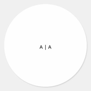 Custom Classic Round Stickers, Format: Sheet of St Sticker