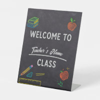 custom classroom decor - welcome poster