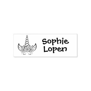 Custom Clothing Buffer Self-inking Stamp