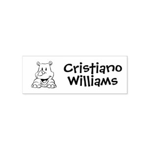 Custom Clothing Buffer Self-inking Stamp