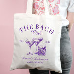 Custom Club Beach Bachelorette Party Bride Wedding Tote Bag<br><div class="desc">Custom Club Beach Bachelorette Party Bride Wedding Tote Bag</div>