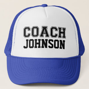 Custom Coach Hat