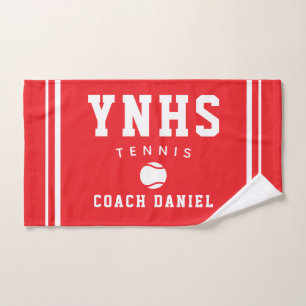 Custom Coach Towel – Personalized Tennis Team Gift