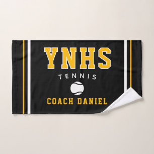 Custom Coach Towel – Personalized Tennis Team Gift