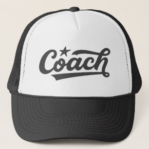 Custom Coach Trucker Hat – Personalized Team Logo