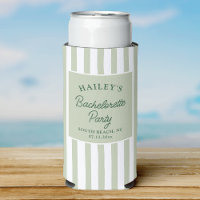 Custom Coastal Bachelorette Beachy & Fun