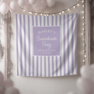 Custom Coastal Bachelorette Beachy & Fun Tapestry