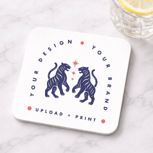 Custom Coaster Set Your Design Upload Coasters