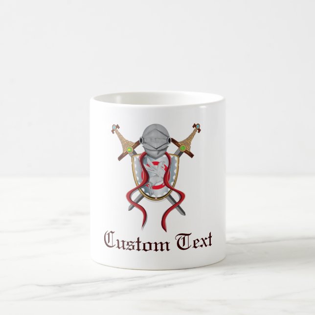 Custom Coat Of Arms Coffee Mug (Center)