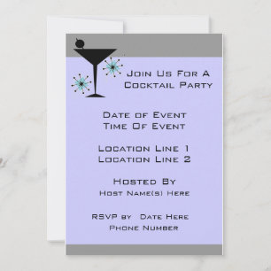 Custom Cocktail Party Invites