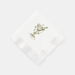 custom cocktail summer wedding matchbox matchboxes napkin