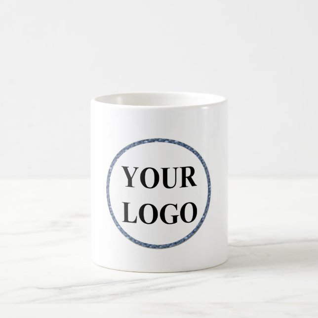 Custom Coffe Mugs Personalized PIcture Printed LOG (Center)