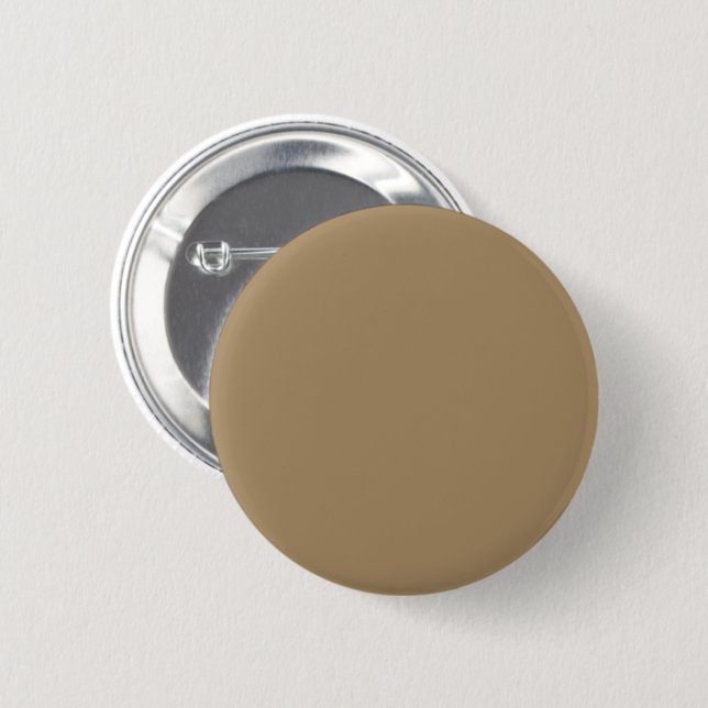 Custom Coffee Brown Event Button (Front & Back)