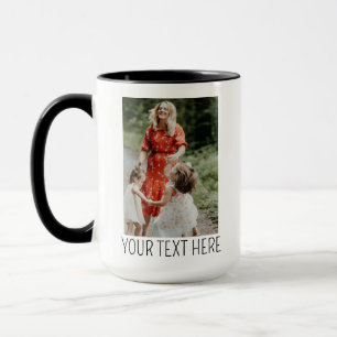 Custom Coffee Mug with Photo, Personalized Picture