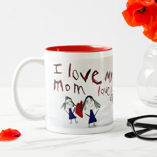 Custom Coffee Mug With Your Child's Art