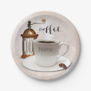 Custom Coffee Plates