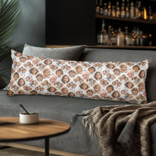Custom Collage 12 Photo - All Over Pattern Body Pillow