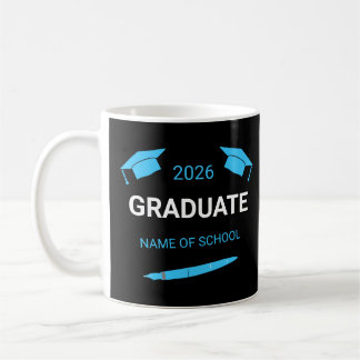 Custom College School Graduation 2026 Coffee Mug