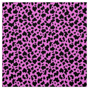 Custom color animal print [pink] fabric