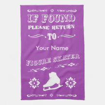 Custom Color Figure Skating Wipe Towel