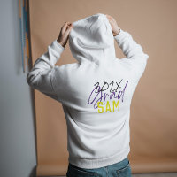 CUSTOM COLOR TEXT COLLEGE GRADUATION