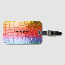 custom colorful leather