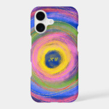 Custom Colorful vibrant Mandala Circles 