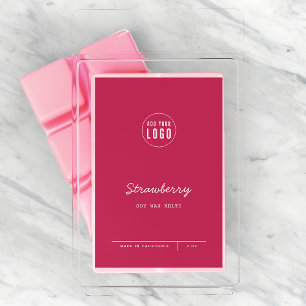 Custom Colour Add Logo Script Lines Product Label