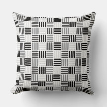 Custom Colour Boxy Crisscross Pattern