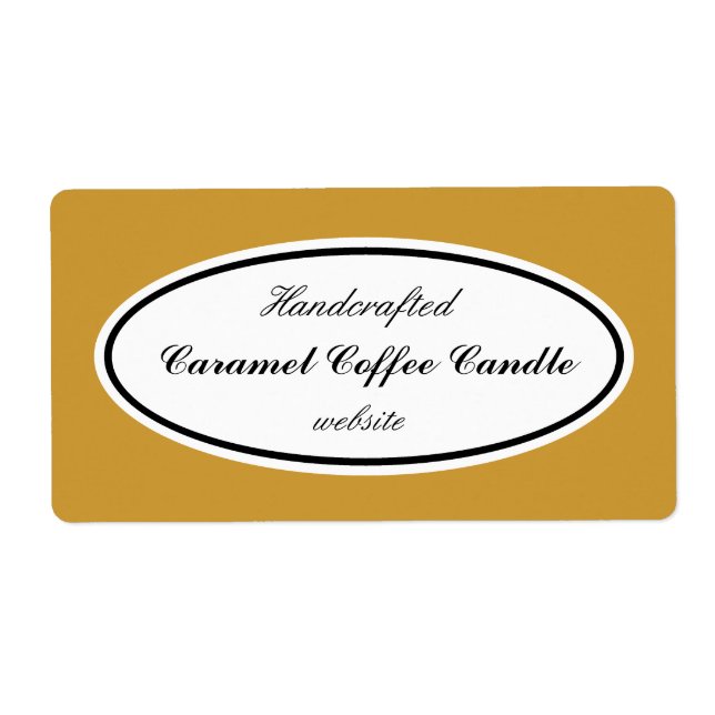 Custom Colour Business Labels (Front)