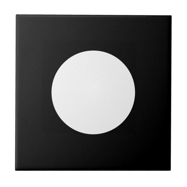 Custom colour ceramic tiles for polka dot pattern  (Front)