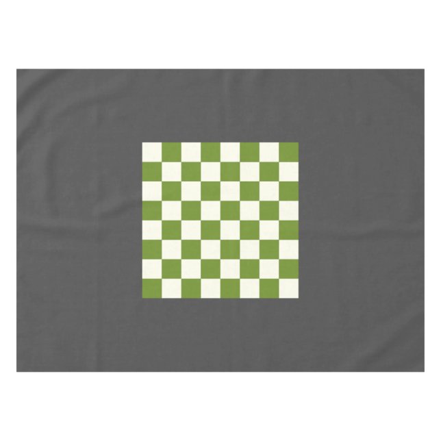 Custom Colour Chess Board Tablecloth (Front (Horizontal))