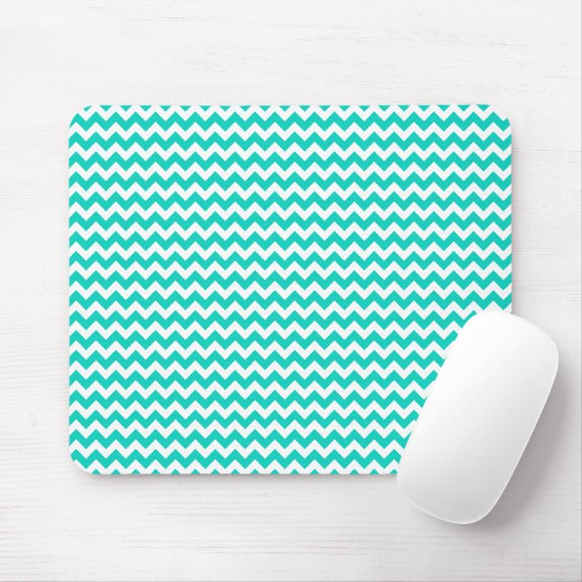 Custom colour chevron mouse pad (With Mouse)