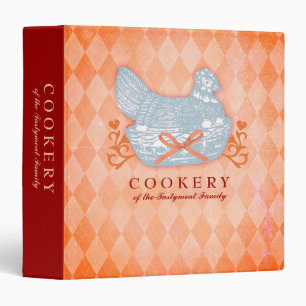 Custom colour chicken casserole recipe binder