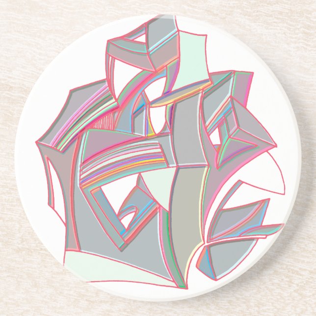 Custom Colour Coaster (Front)