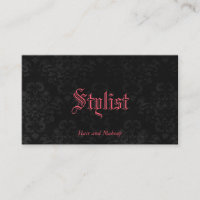 Custom Colour French Gothic Damask Stylist Templat
