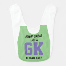 Custom Colour Keep Calm GK Netball