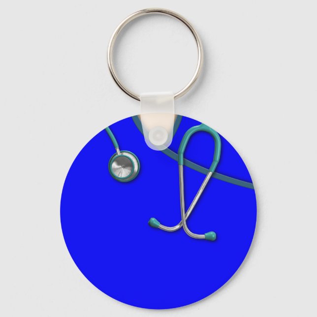 Custom Colour Medical Scrubs Keychain (Front)