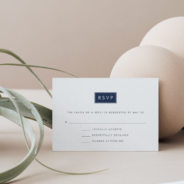 Custom Colour Modern Wedding RSVP (Creator Uploaded)
