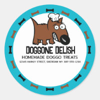 Custom colour pet food chef dog food dog treats