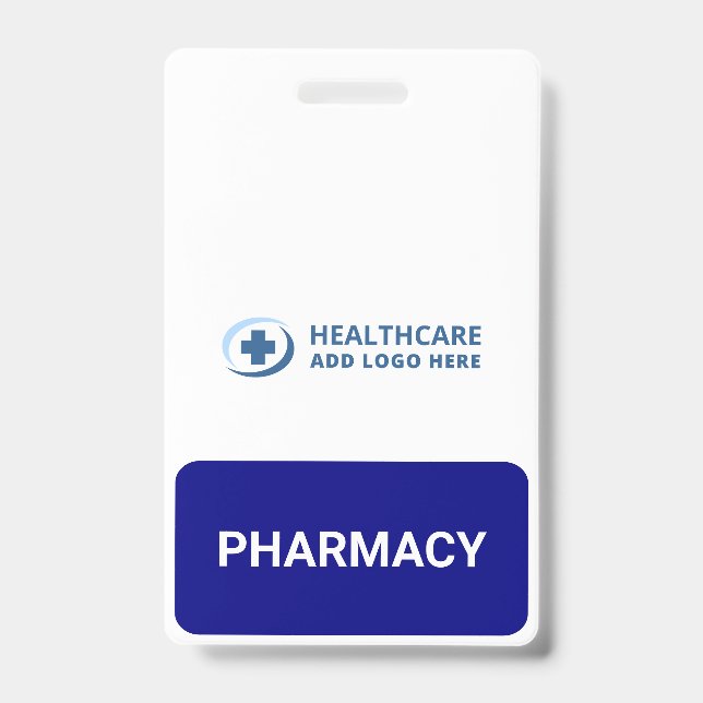 Custom Colour Pharmacy Pharmacist Companion Badge (Front)